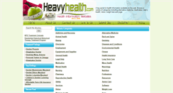 Desktop Screenshot of heavyhealth.com