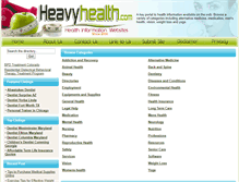 Tablet Screenshot of heavyhealth.com